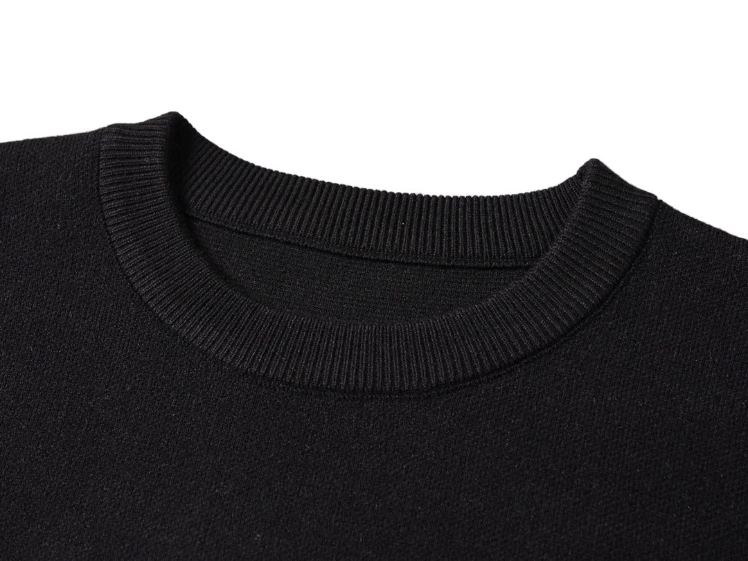 Prada Intarsia Sweater "Black"