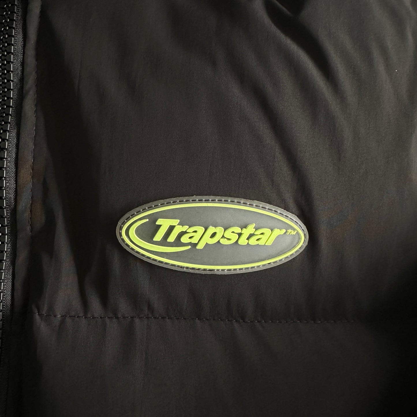 Trapstar Hyperdrive Down Jacket "Black-Lime"