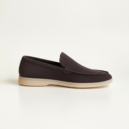 Loro Piana Summer Walk Loafers "Dark Brown"