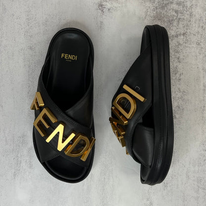 Fendi Slides "Black"