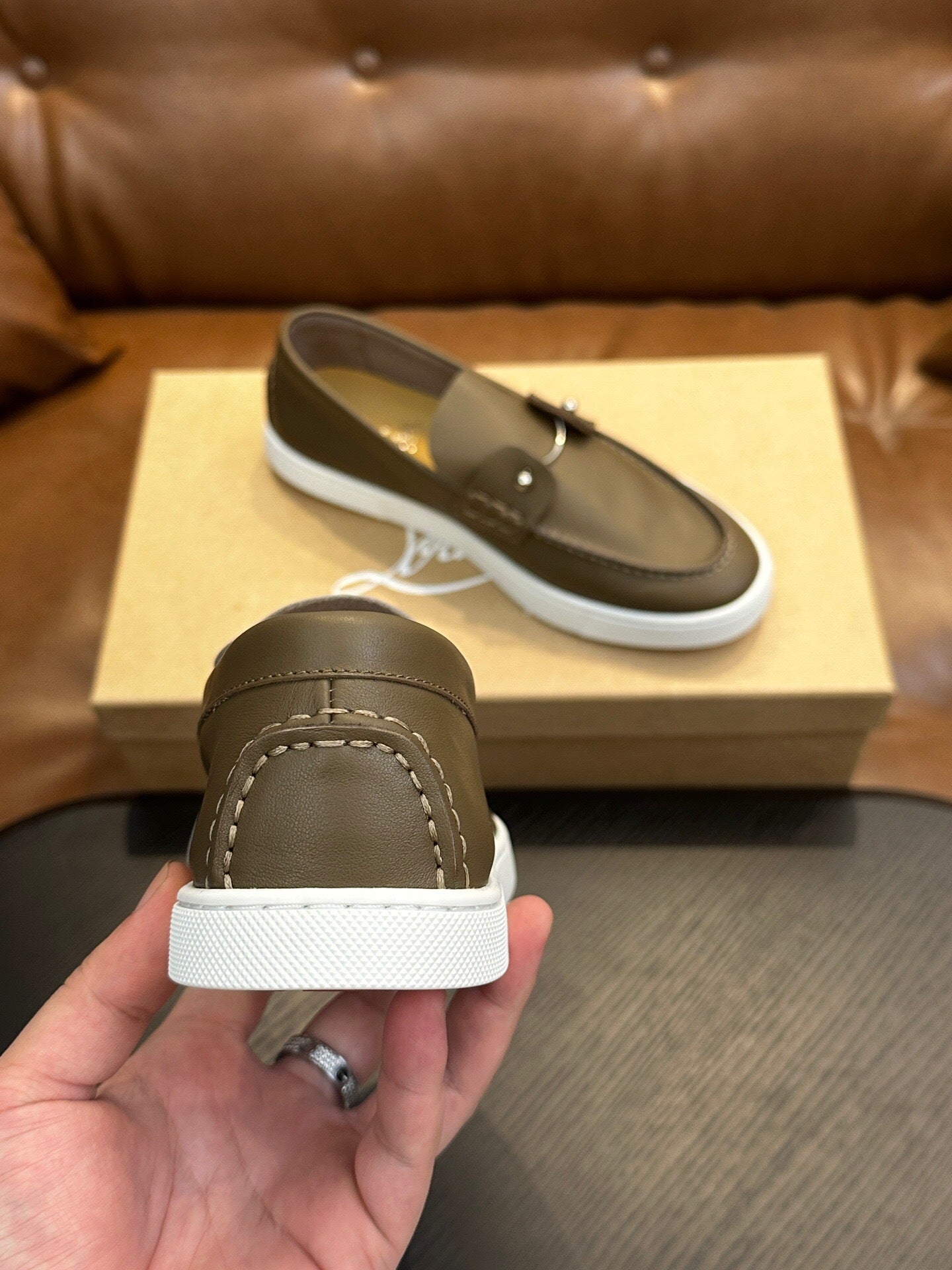 Christian Louboutin Chambeliboat "Brown"