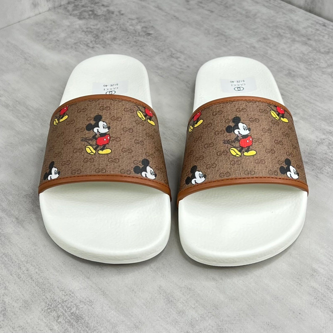 Disney x Gucci Slides "White-Beige"