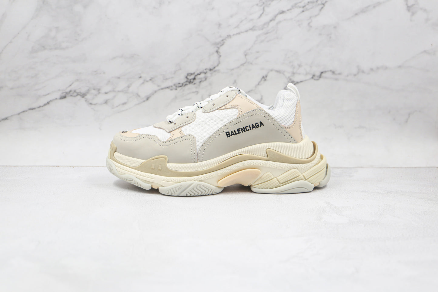 Balenciaga Triple S "White-Grey"