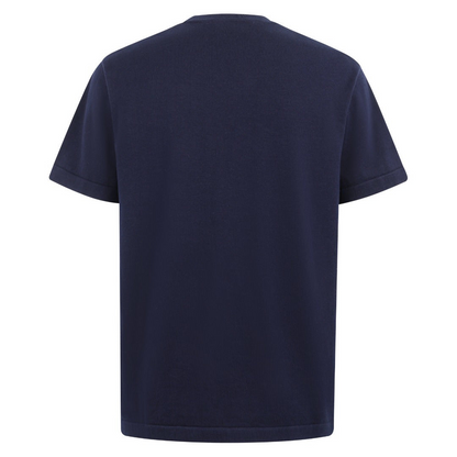 Louis Vuitton Short-Sleeved Crewneck With Signature "Deep Navy"
