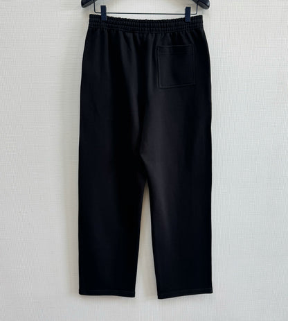 Burberry Knight Check Cotton Track Pants "Black"