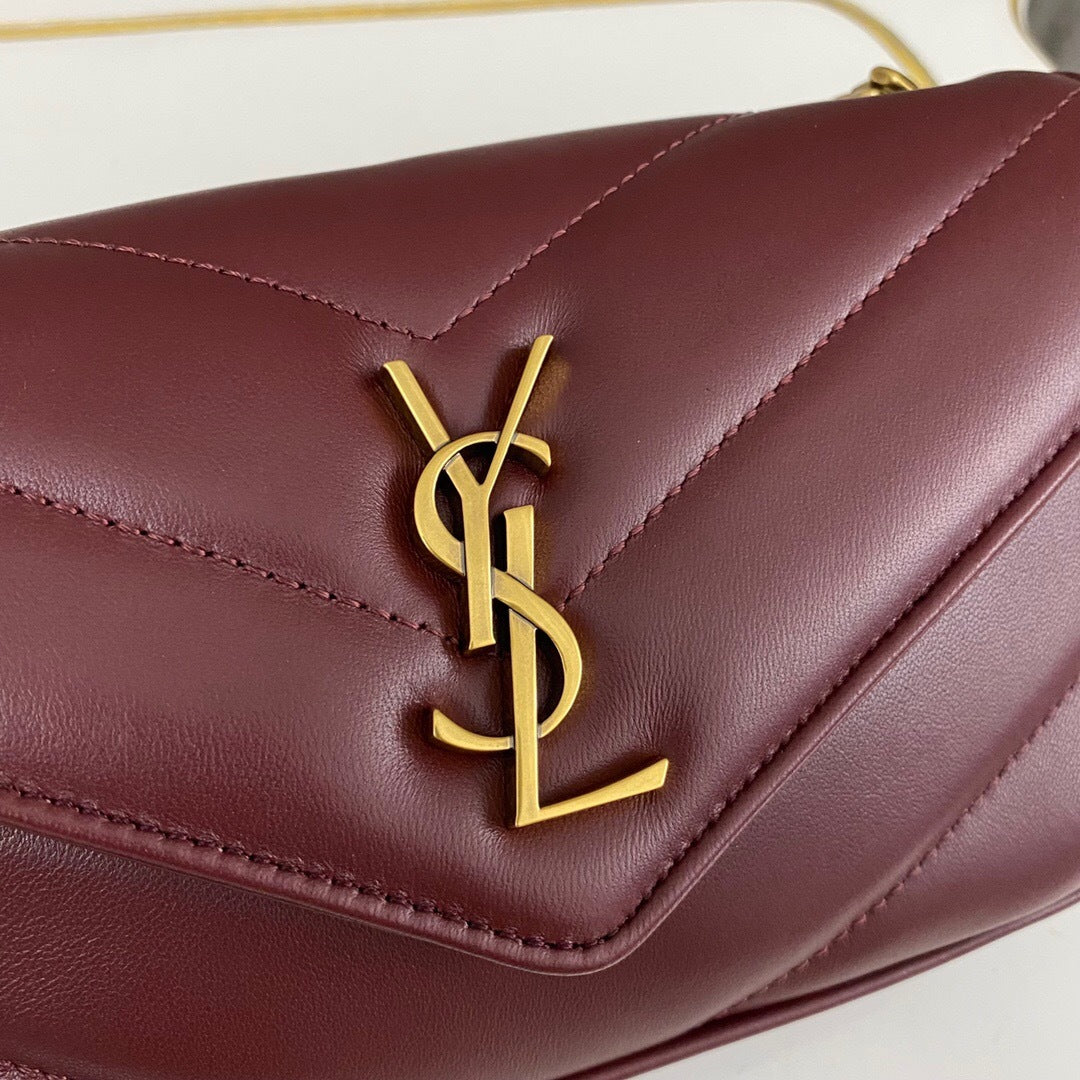 Saint Laurent Loulou Small Bag in Matelasse Lambskin