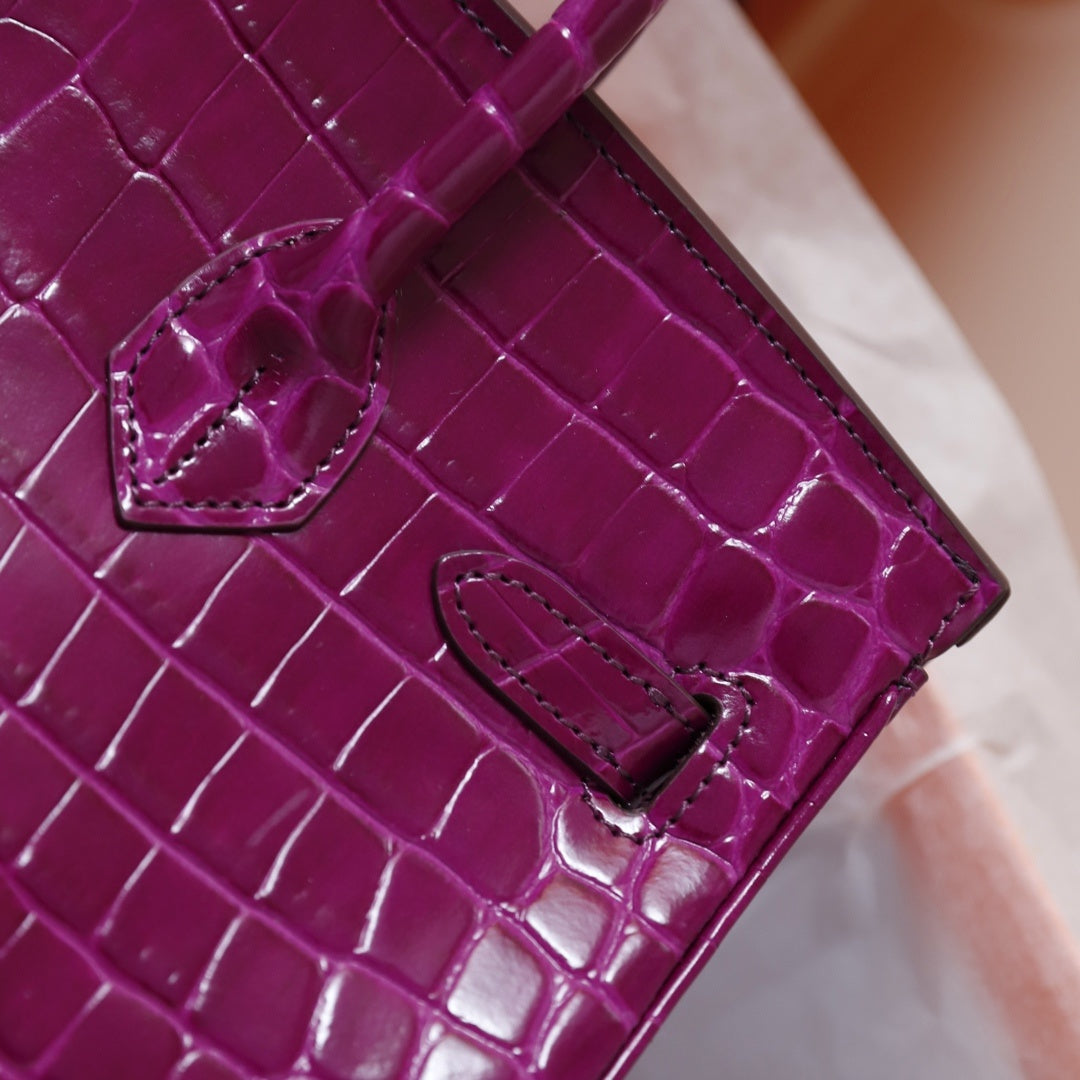Hermès Crocodile Birking 35