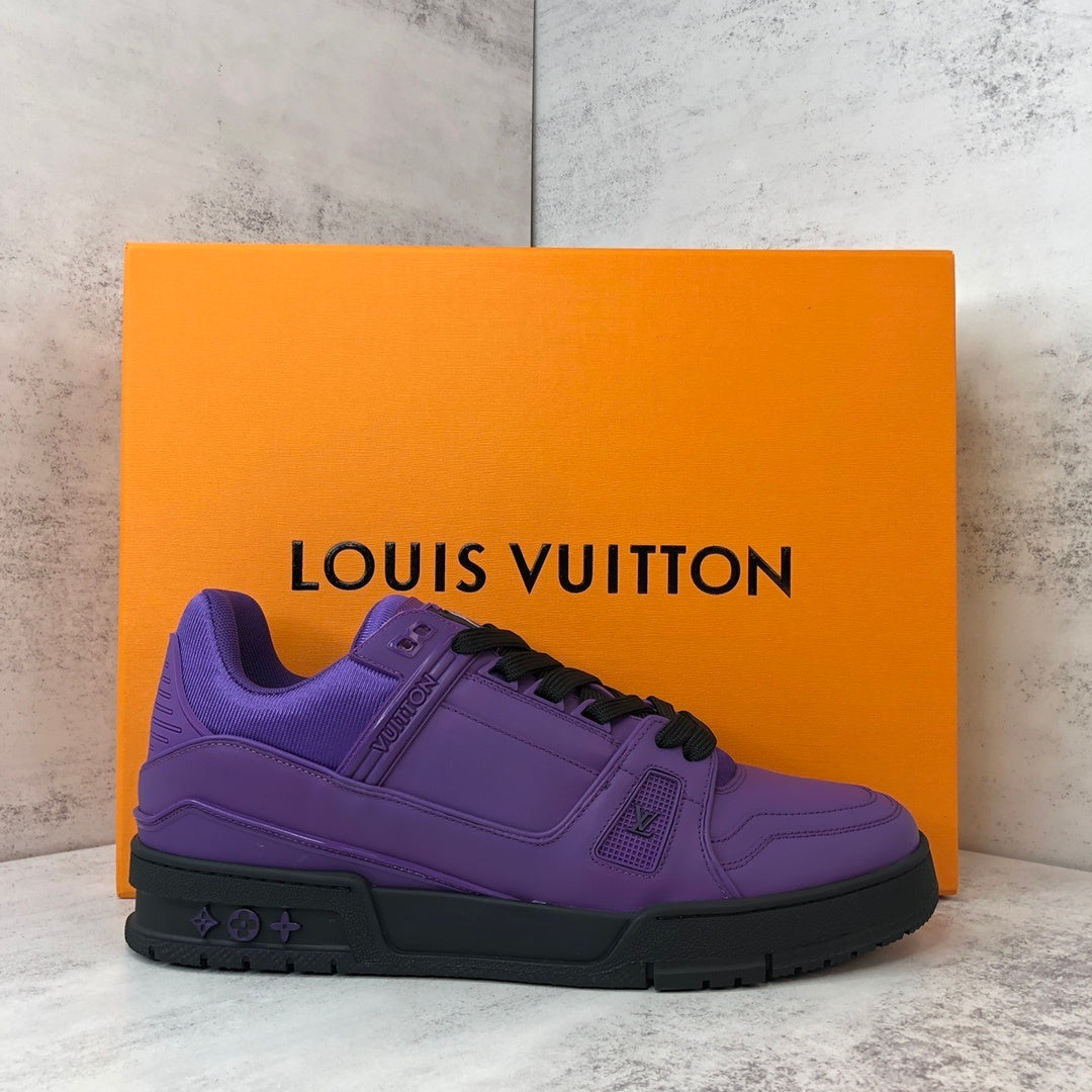 Louis Vuitton Trainers "Purple-Black"