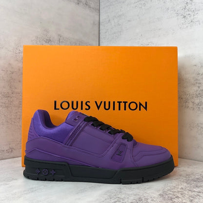 Louis Vuitton Trainers "Purple-Black"