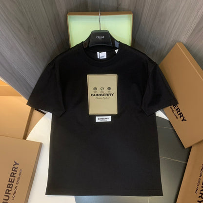 Burberry Logo Patch T-Shirt "Black"
