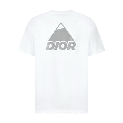 Dior and Descente T-Shirt "White Cotton Jersey"