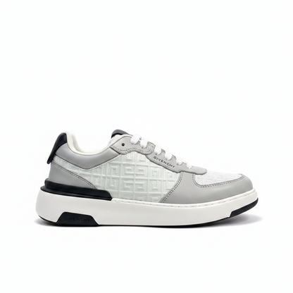 Givenchy 4G Low-Top "Grey-Black-White Print"