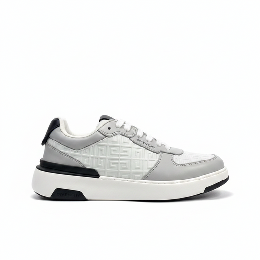 Givenchy 4G Low-Top "Grey-Black-White Print"