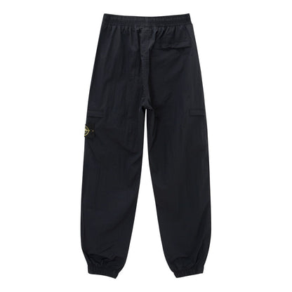 Stone Island Nylon Cargo Pants "Black"