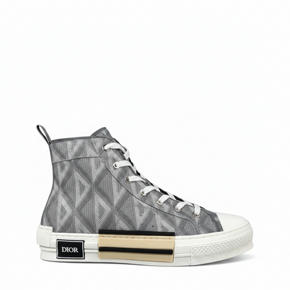 Dior B23 High-Top "Grey CD Diamonds"
