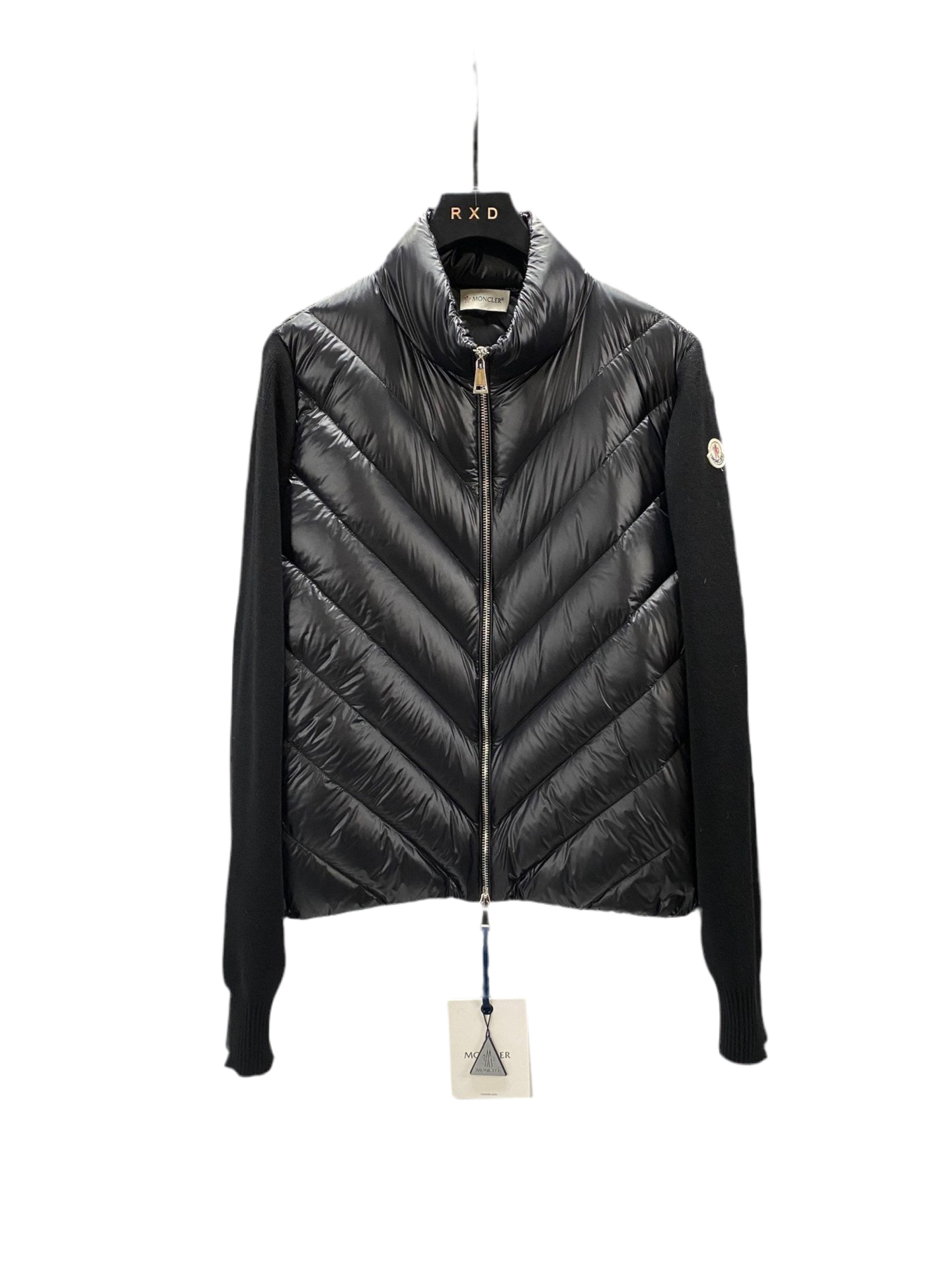 Moncler Hybrid Down Top "Black"