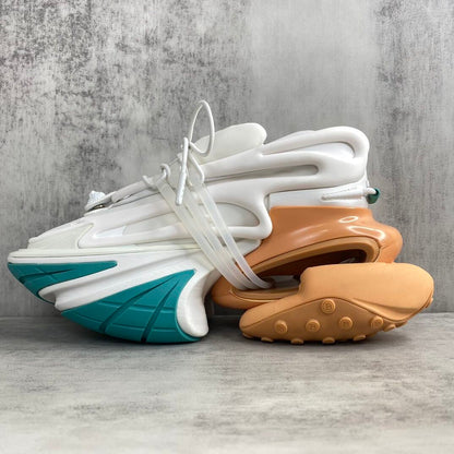 Balmain Unicorn "White-Turquoise"