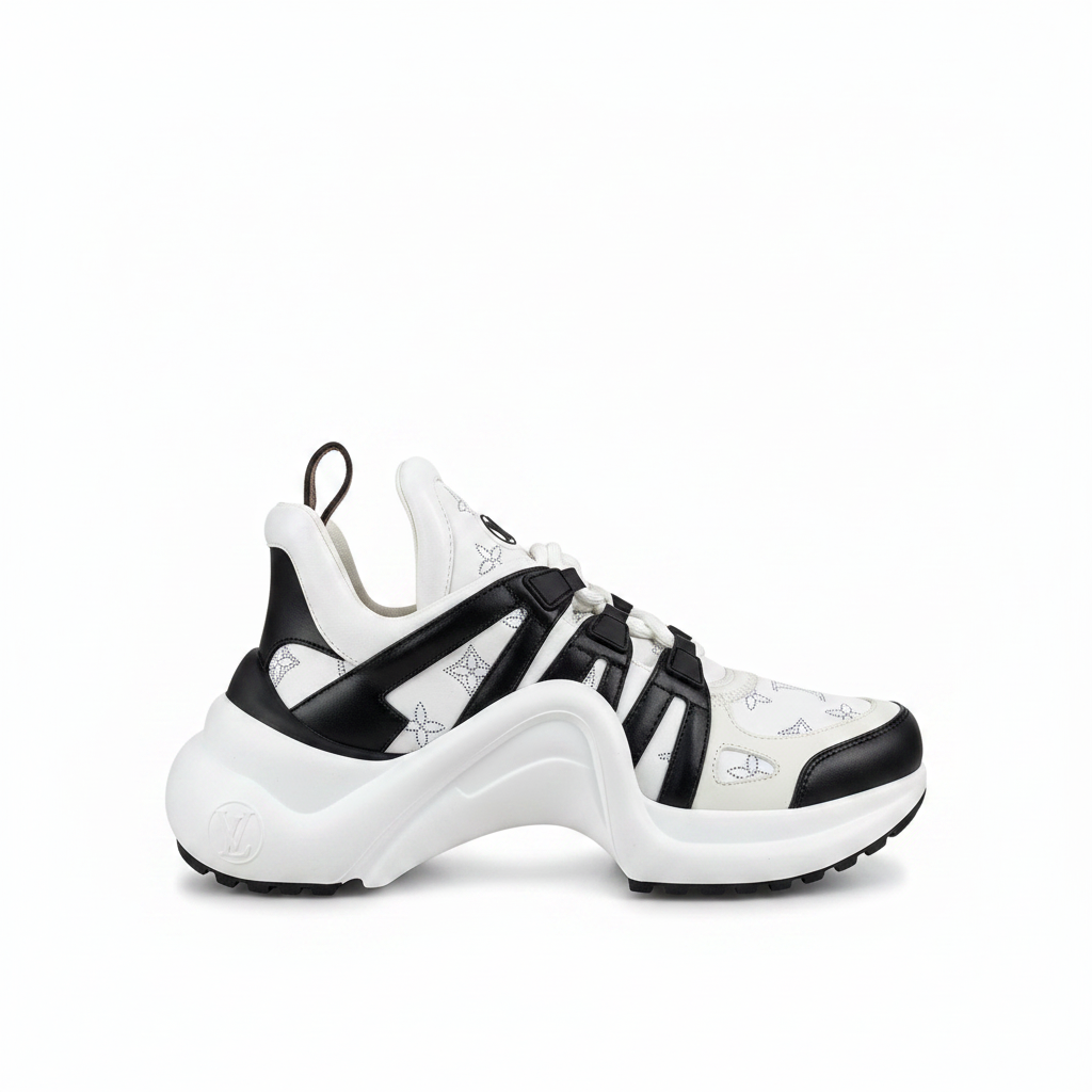 Louis Vuitton Arklight "White-Black-Hollow Monogram"