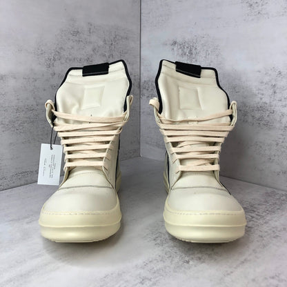 Rick Owens Geobasket "White-Black"