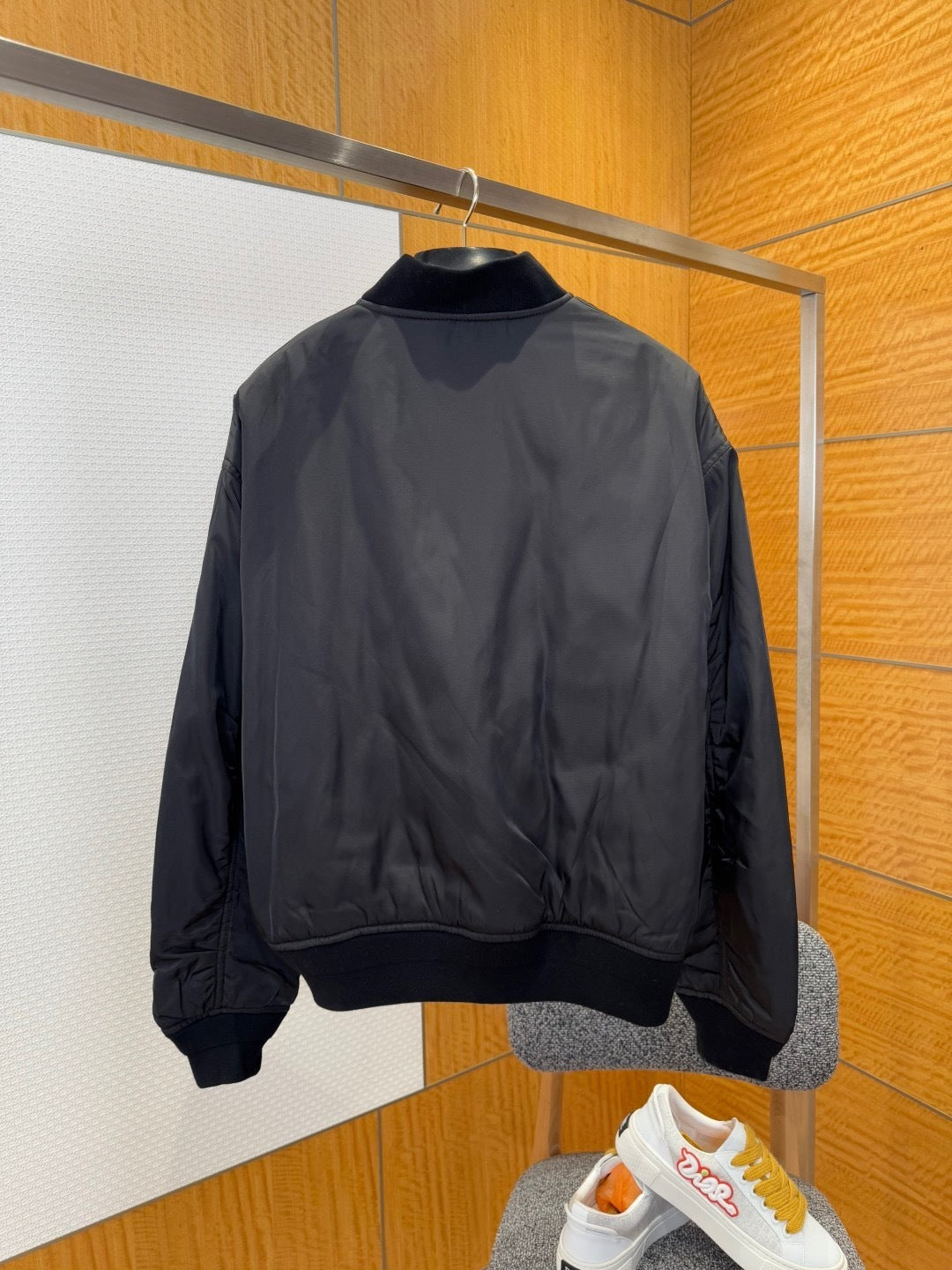 Balenciaga Varsity Bomber Jacket "Black"