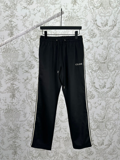 Celine Tracksuit Sweatpants "Black"