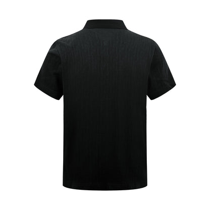 Fendi FF Monogram Polo T-Shirt "Black"