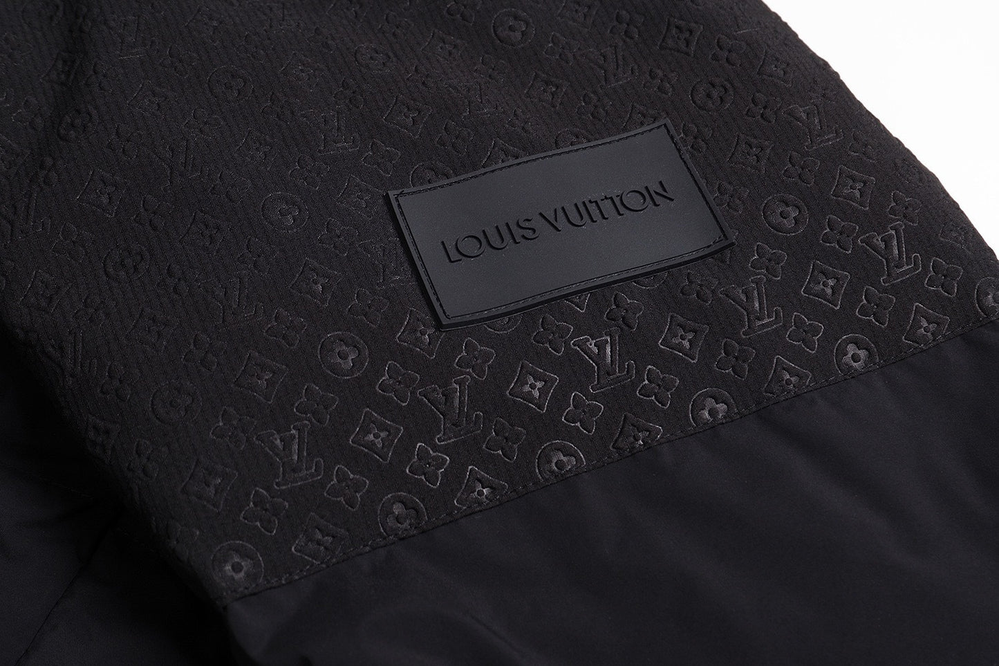 Louis Vuitton Placed Monogram Down Jacket "Black"