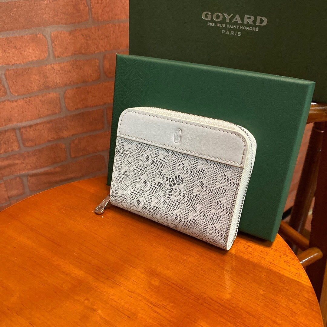 Goyard Matignon PM Wallet "White"