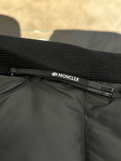 Moncler Padded Cotton Zip-Up Hoodie "Black"