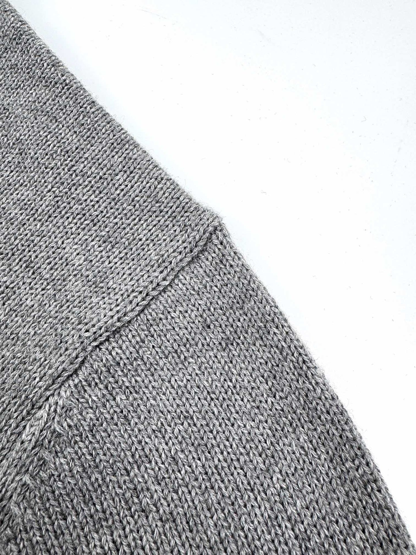 Gucci Wool Sweater with Gucci Intarsia "Grey"