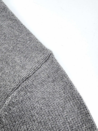 Gucci Wool Sweater with Gucci Intarsia "Grey"