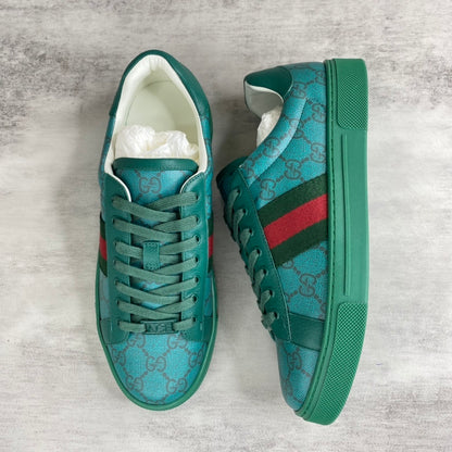 Gucci Ace "Green Monogram"