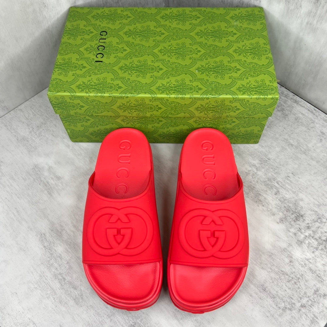 Gucci Slides "Red"