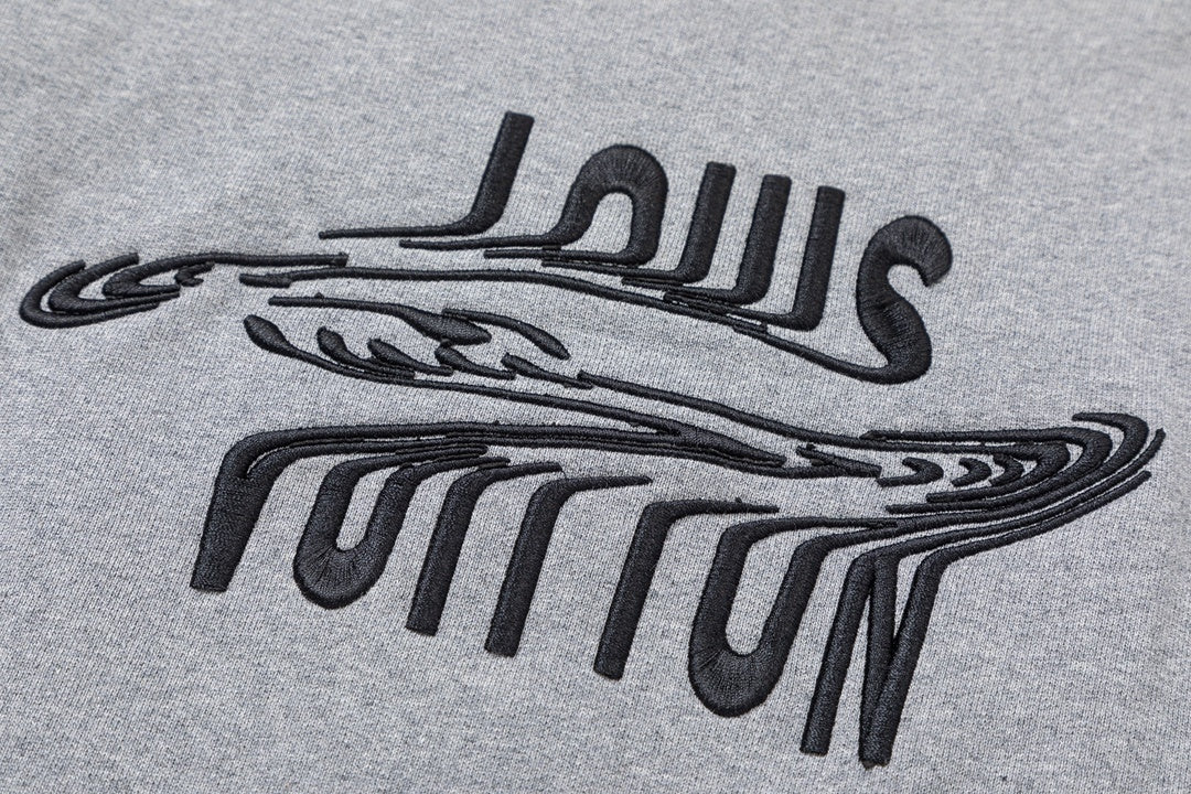 Louis Vuitton Distorted Sweatshirt "Grey"