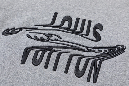 Louis Vuitton Distorted Sweatshirt "Grey"