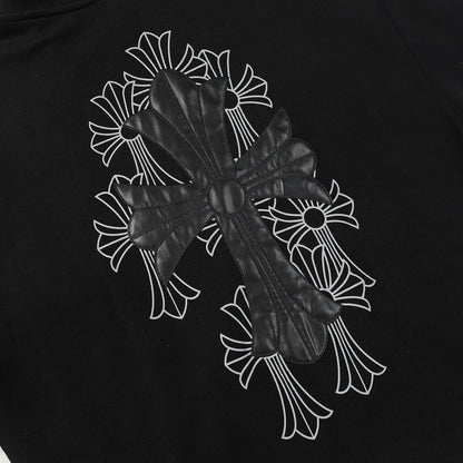 Chrome Hearts Zip-Up Hoodie "Black"