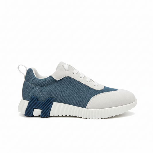 Hermes Bouncing Sneakers "Blue-Grey-White"