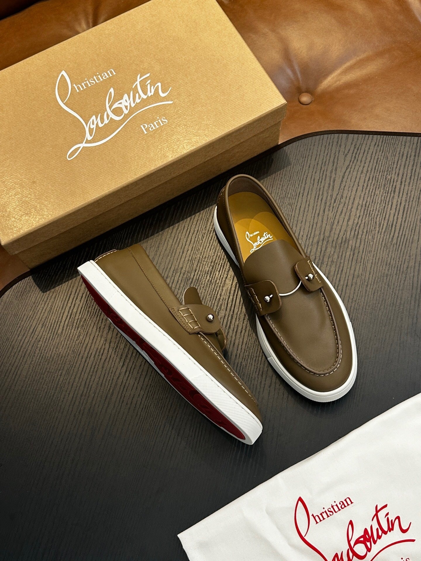 Christian Louboutin Chambeliboat "Brown"