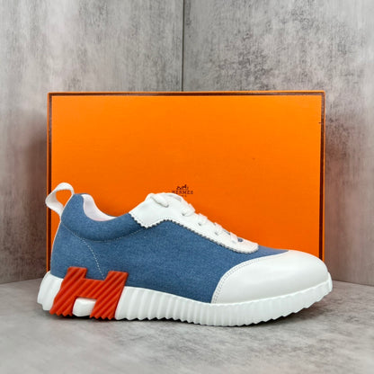 Hermes Bouncing Sneakers "Blue-White"