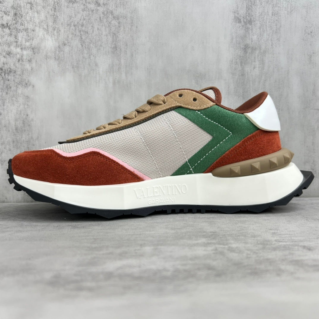Valentino Garavani Netrunner "White-Brown-Green"