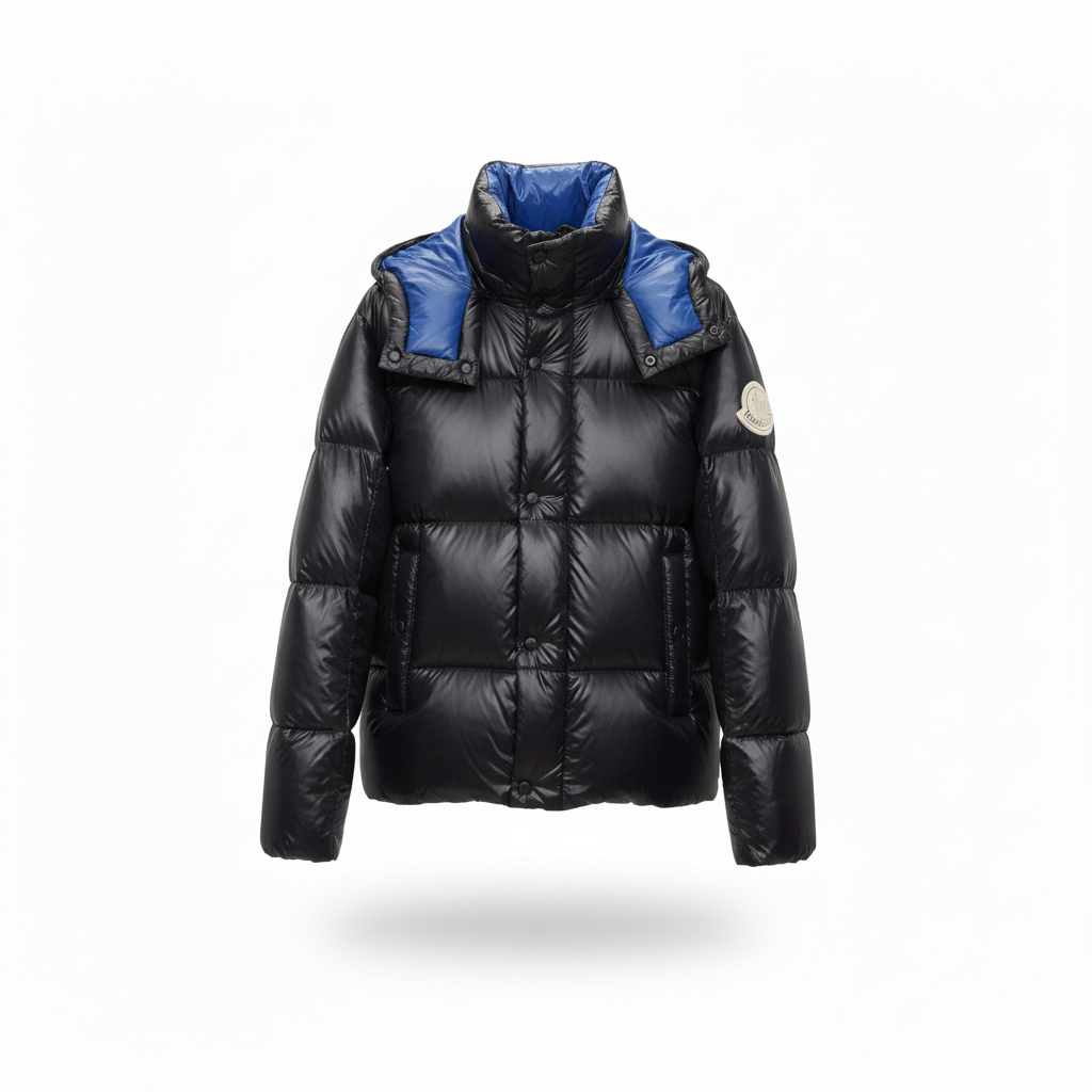 Moncler Parana Down Jacket "Black-Blue"