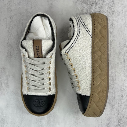 Chanel Tweed "White-Black"