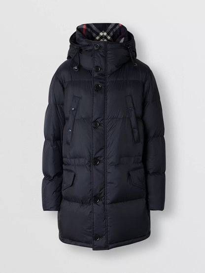 Burberry Lockwood Long Down Jacket "Black"