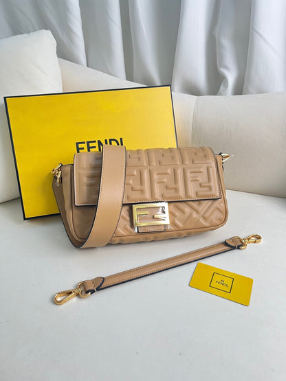 Fendi Baguette Leather Bag