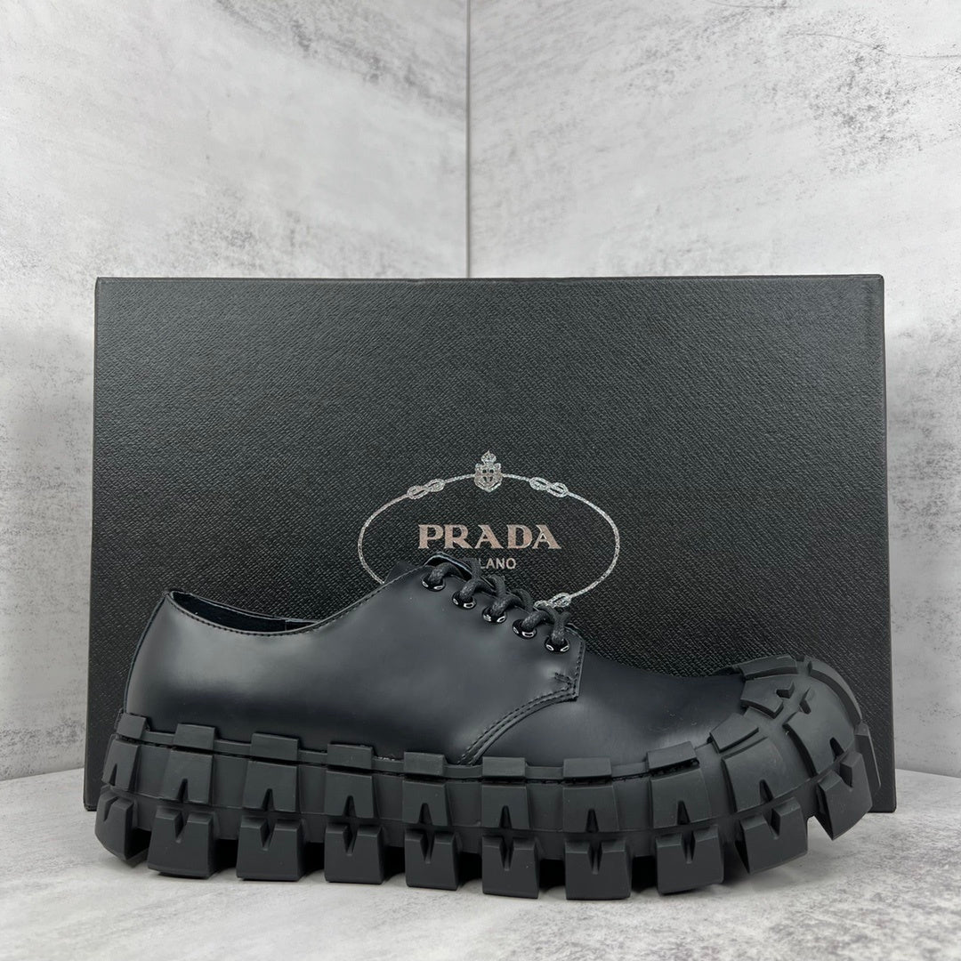 Prada Chunky Sole Derby Shoes