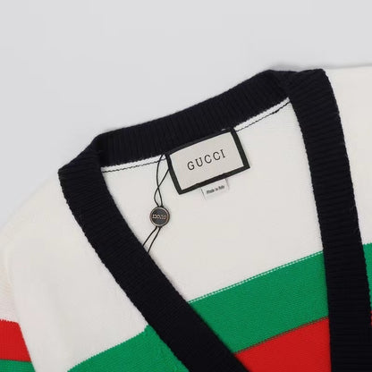 Gucci Cardigan "White-Black"