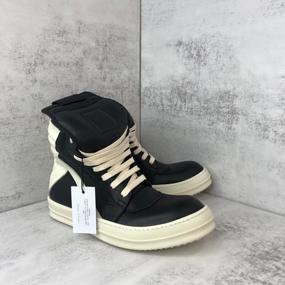 Rick Owens Geobasket "Black-White"