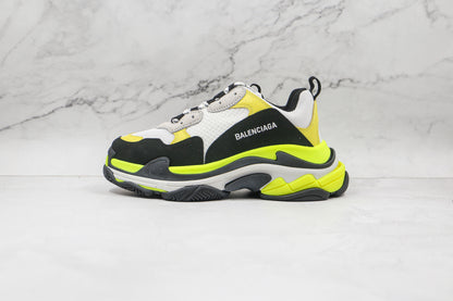 Balenciaga Triple S "White-Black-Yellow"