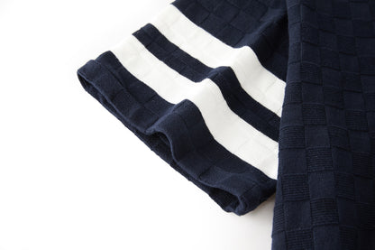 Louis Vuitton Damier Terry Tennis T-Shirt "Dark Navy"