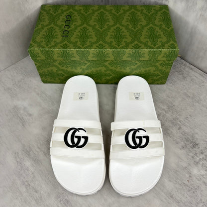Gucci Slides "White-Black"
